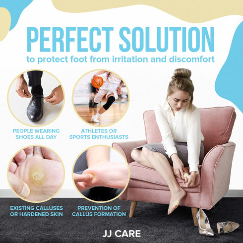JJ CARE Callus Cushions (Pack of 30, 50)